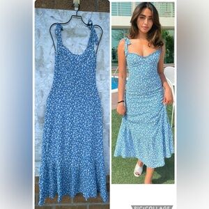 Reformation Nikita Dress in Marie color size 6